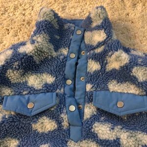 uo cloud nine sherpa popover jacket